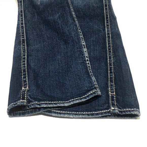 LAST CALL Silver Jeans Frances Boot Cut Jeans Women’s Size 27 Distressed - Picture 8 of 14